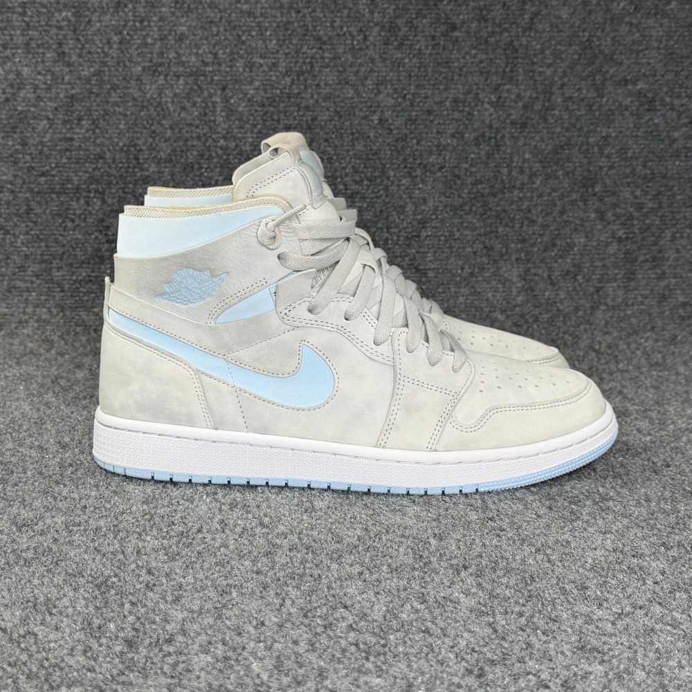 Jordan 1 High Zoom Air CMFT Shoes Women's 11 Grey Fog Athletic Retro Sneakers